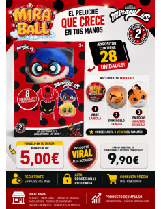 BOLA MIRA BALL MIRACULOUS serie 2, EXP 28 UDS