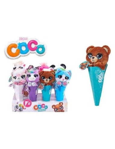 PELUCHE CONO ZURU COCO CONES , EXP 12 UDS