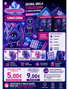 CRITALVERSE UNICORN FIGURA INSIDE, EXP 12 UDS
