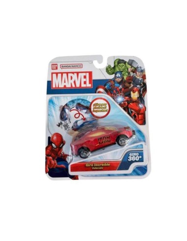 COCHE MARVEL GIRO 360º  CAJA 36 UDS