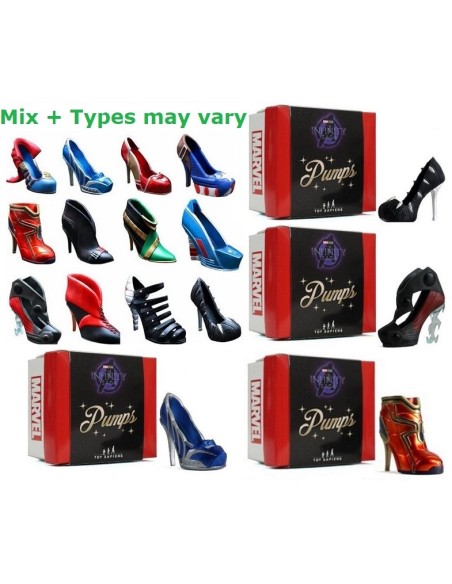 CAJITA INFINITY SAGA MARVEL PUMPS TOP SAPIENS, EX 12 UDS