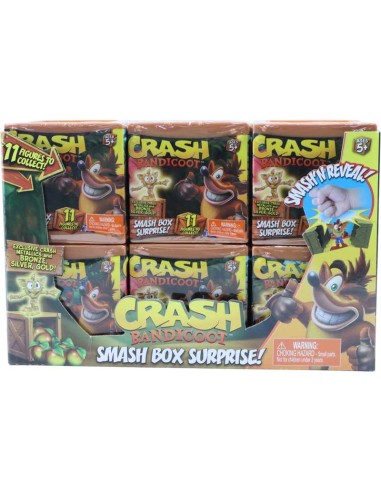 CAJA CRASH BANDICOOT, EXP 12 UDS