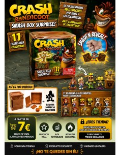 CAJA CRASH BANDICOOT, EXP 12 UDS