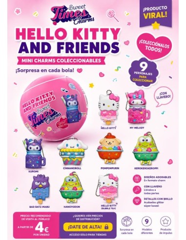 BOLA HELLO KITTY AND FRIENDS SWEET TIMES...