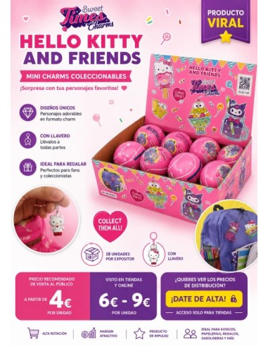 BOLA HELLO KITTY AND FRIENDS SWEET TIMES...