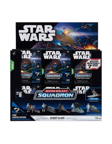 CAJA STAR WARS MICHO GALAXIY , SERIES 1,2,3,4,6...