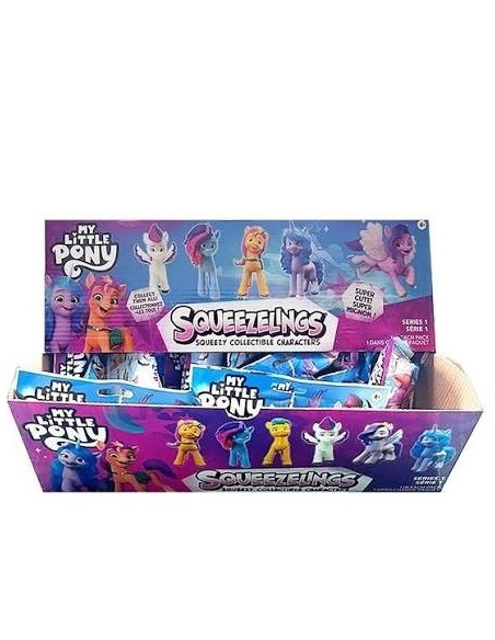 SOBRES MY LITTLE PONY SQUEEZELINGS SERIE 1, EXP 36 UDS
