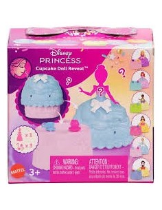 CAJITA DISNEY PRINCESS CUPCAKE DOLL REVEAL, EXP 8 UDS