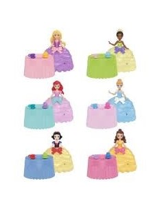 CAJITA DISNEY PRINCESS CUPCAKE DOLL REVEAL, EXP 8 UDS 2