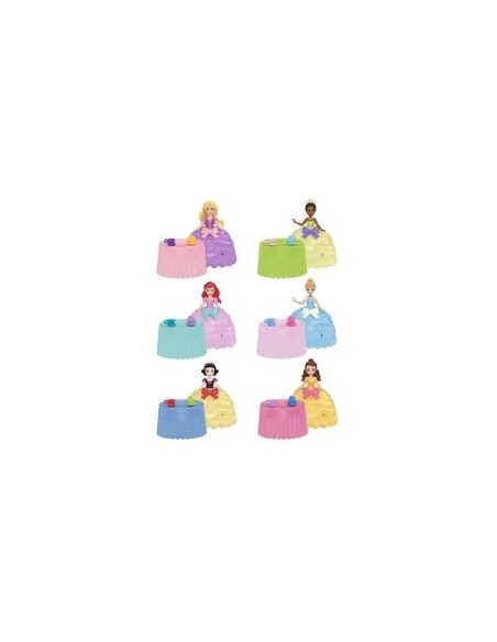 CAJITA DISNEY PRINCESS CUPCAKE DOLL REVEAL, EXP 8 UDS
