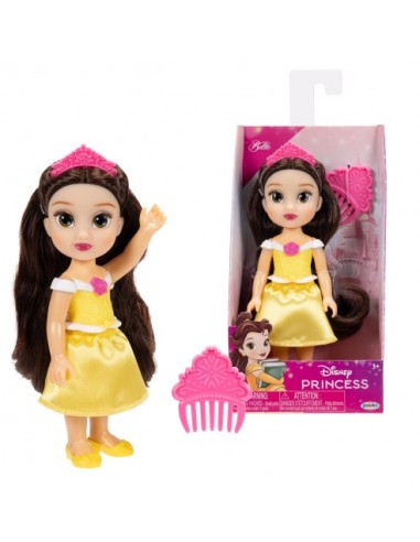 CAJA MINI MUÑECA DISNEY CON PEINE , CAJA 6 UDS