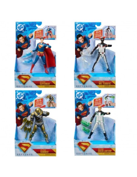 FIGURAS DC MARVEL BATALLA Y ATAQUE, CAJA 4 UDS