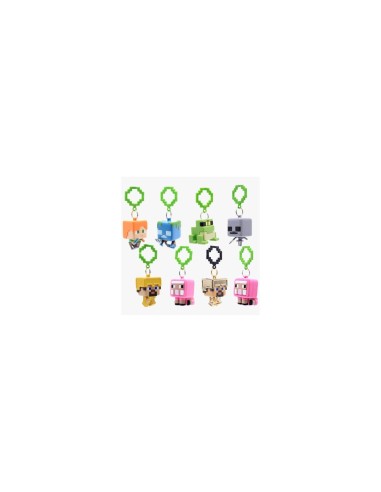 CAJA LLAVERO MINECRAFT BACKPAK HANGER SERIE 4,...