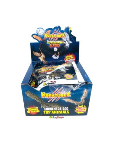 SOBRES KREATUREX DEPREDADORES ALADOS, EXP 12 UDS