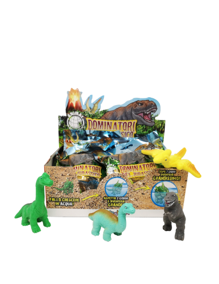 SOBRES DINOS GROW, DOMINADORES DEL JURASICO, EXP 6 UDS