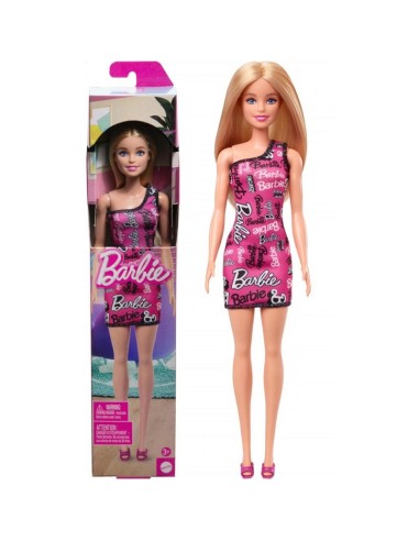 MUÑECA BARBIE VESTIDO CHIP T7439