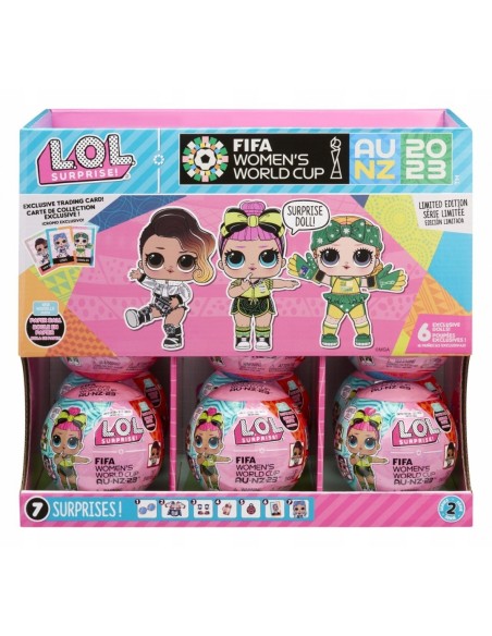 BOLA LOL SURPRISE FIFA WOMEN AU-NZ 23, EXP 12 UDS