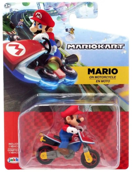 COCHE MINI KART RACERS DE 6 CM SUPER MARIO, CAJA 8 UDS