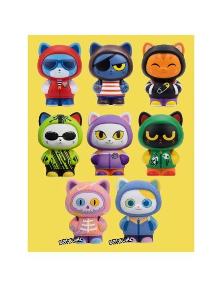 SOBRES SQUISHY STRAY CATS URBAN CATS, EXP 8 UDS