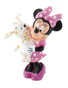 FIGURA MINNIE CON PERRITO
