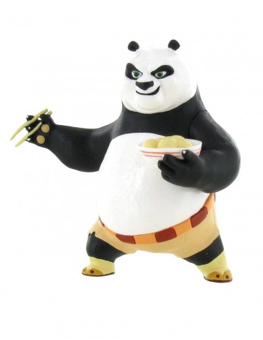 FIGURA PO 3 COMIENDO KUNG FU PANDA