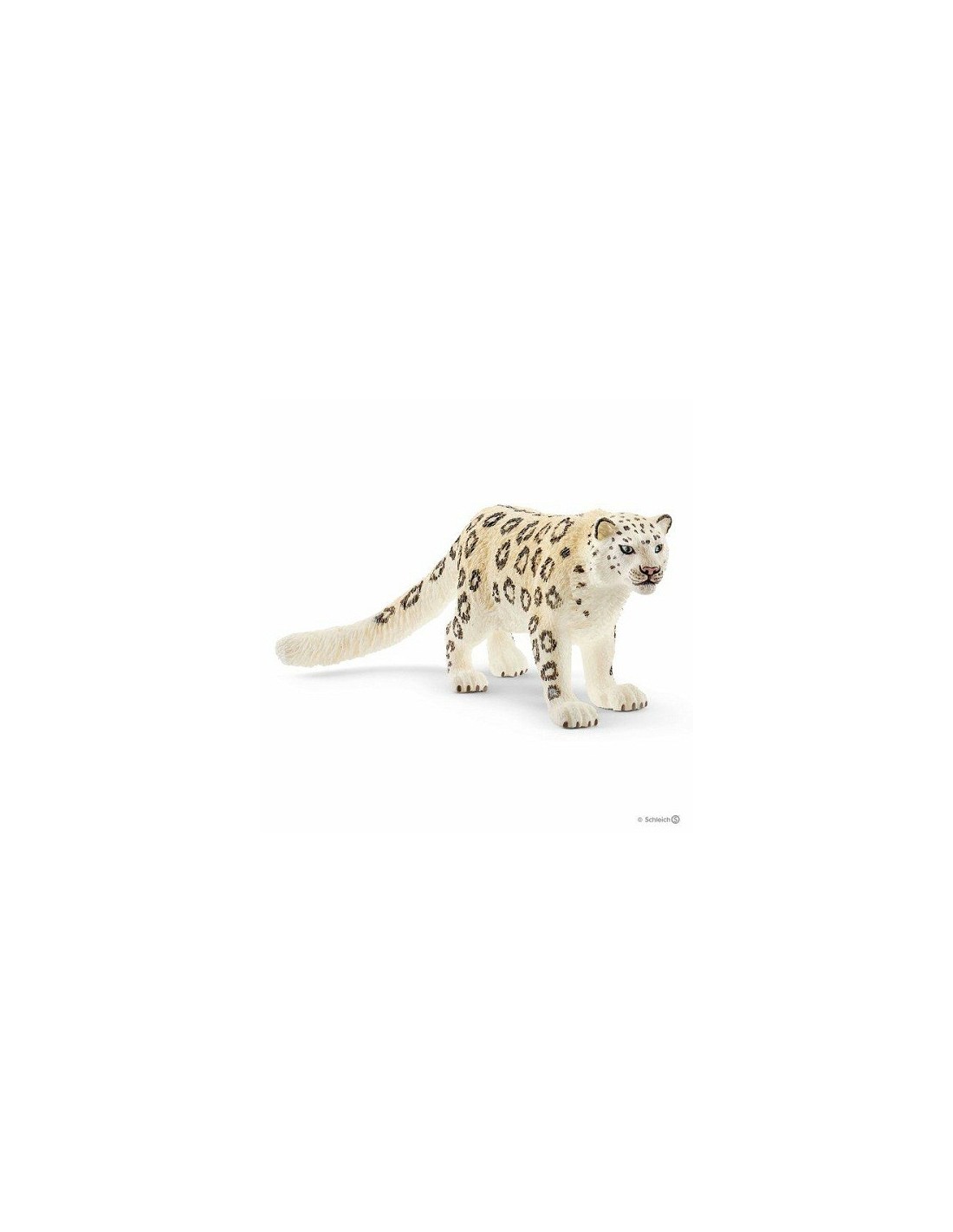 leopardo blanco de las nieves