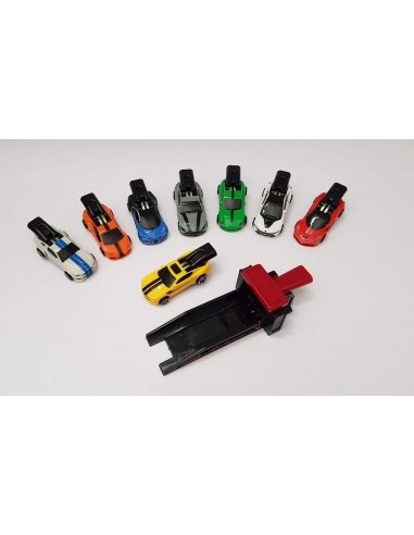 COCHE WHISTLE RACER + LANZADOR