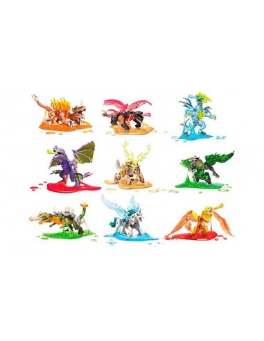 HUEVO BREAKOUT BEASTS SERIE 4, EXPO 9 UNIDADES