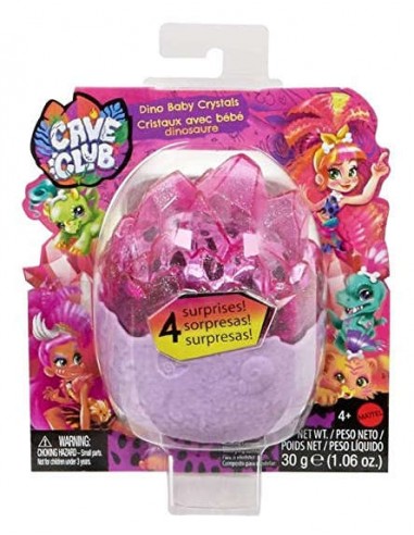 HUEVO CAVE CLUB, CRISTAL BEBE DINOSAURIO serie...
