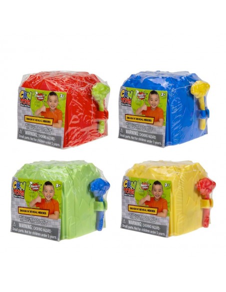 CKN TOYS SMASH´N REVEAL HEROES  , EXPOSITOR 18 UNIDADES