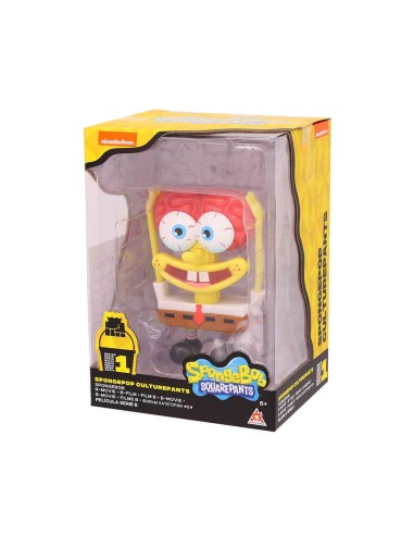 BLISTER FIGURAS BOB ESPONJA , CAJA 6 UNIDADES