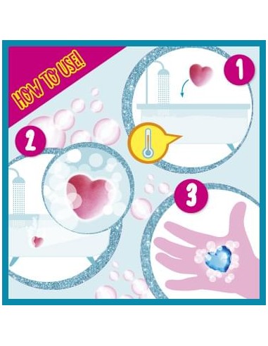 SOBRES MAGIKI BATH BOMB, EXPO DE 6 UNIDADES