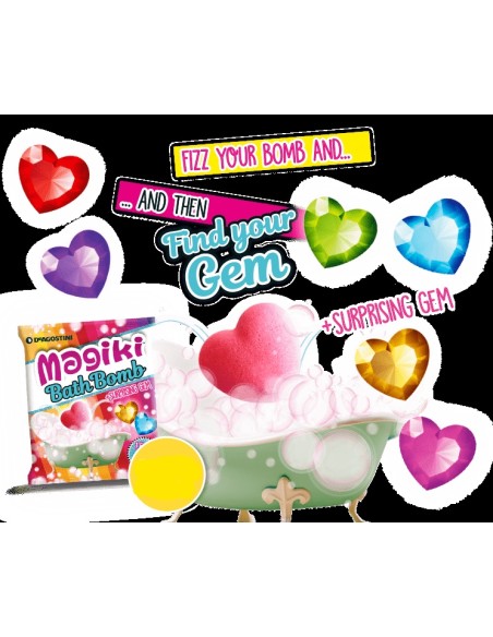 SOBRES MAGIKI BATH BOMB, EXPO DE 6 UNIDADES