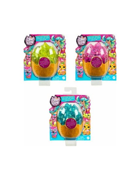 HUEVO CAVE CLUB DINO BABY CRYSTALS , EXP 8 UNDADES