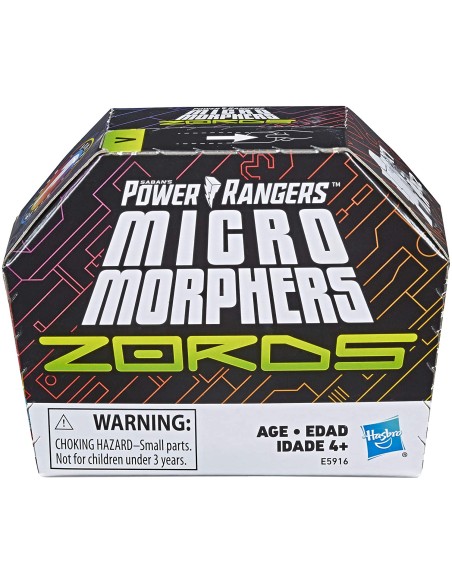 CAJA POWER RANGERS MICRO MORPHERS, SERIE 1 , EXPO 12 UNIDADE