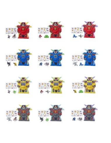 CAJA POWER RANGERS MICRO MORPHERS, SERIE 1 ,...