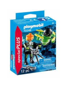 PLAYMOBIL AGENTE CON DRON, REF. 70248