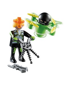 PLAYMOBIL AGENTE CON DRON, REF. 70248 2