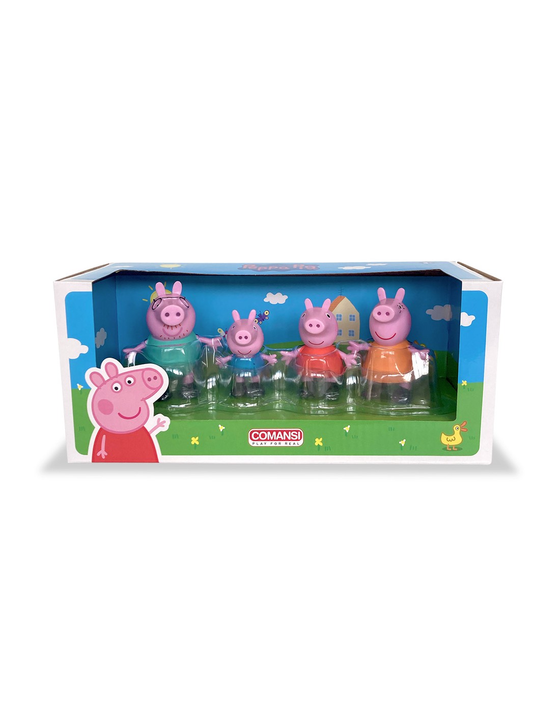 Peppa Pig Peppa y Familia Set 4 Figuras