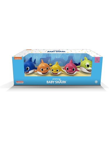 BABY SHARK PACK FAMILIA 5 UNIDADES