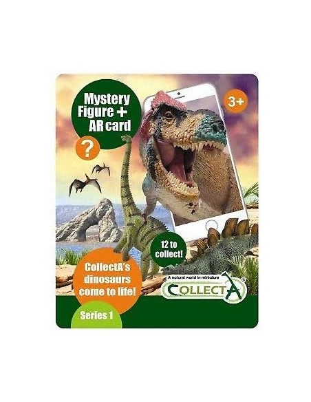 SOBRES MYSTERY DINOSAURIOS VIRTUAL SERIE 1, EXPO 24 UNIDADES