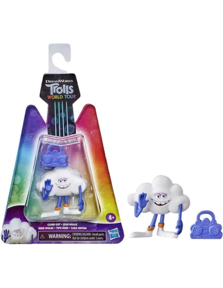 FIGURA DREAMWORKS TROLLS WORLD TOUR, CAJA 8 UND , 6 CM