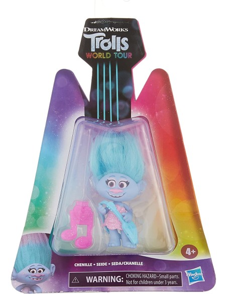 FIGURA DREAMWORKS TROLLS WORLD TOUR, CAJA 8 UND , 6 CM