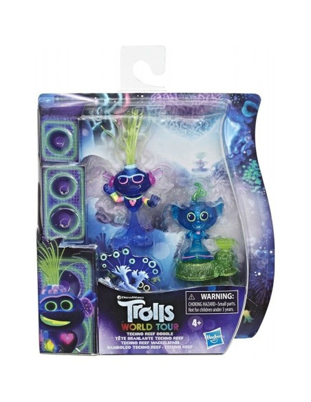 PACK 2 UDS FIGURAS TROLLS WORLD TOUR , CAJA DE 6 UDS