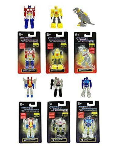 BLISTER MINI TRANSFORMERS DE HASBRO, 6,5 CM