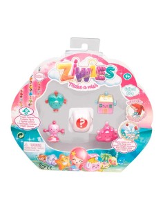 ZIWIES MAKE A WISH PACK DE 5 FIGURAS serie 2, CAJA DE 12 UDS