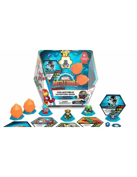 MEGA PACK BATTLEWORLD NEGATIVE ZONE SPIDERMAN, CAJA 4 UDS