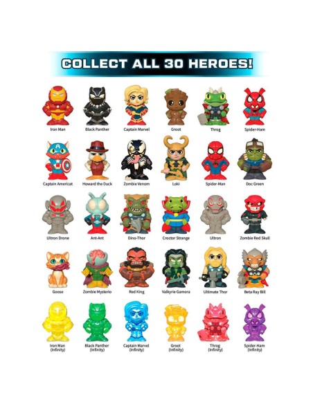 MEGA PACK BATTLEWORLD NEGATIVE ZONE SPIDERMAN, CAJA 4 UDS