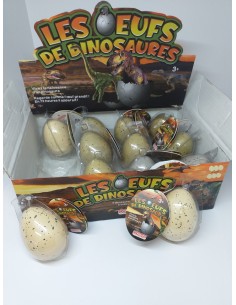 HUEVO DINO EGG , 6 CM, LES EUFS DE DINOSAURES, EXP 12 UDS 2