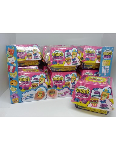 CAJA BURGUER SNACK PACKS MY SQUISHY LITTLE ,...